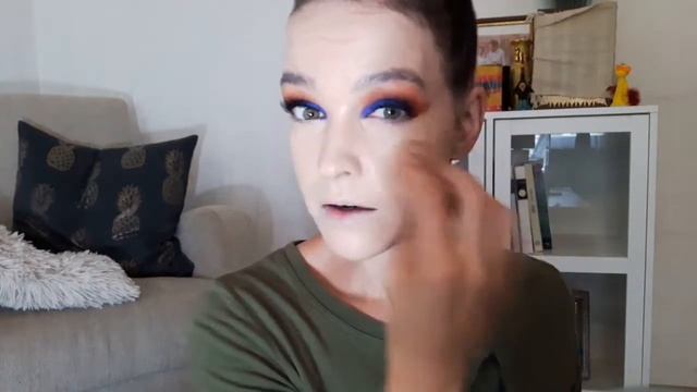 BLUE EYE MAKEUP | POP OF COLOR MAKEUP TUTORIAL | MORPHE X JACLYN HILL смотреть онлайн