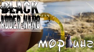 МОРМЫШИНГ в АПРЕЛЕ ОБЗОР на СПИННИНГ BLACK ADDER Nano 0.5-1гр.