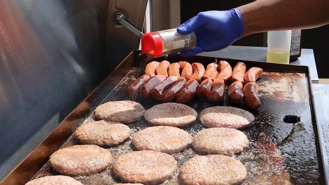 Griddle Time, let's throw something on the Griddle, | Sam's Club Members Mark 5 Burner Gas Griddle смотреть онлайн