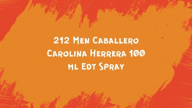 212 Men Caballero Carolina Herrera 100 ml Edt Spray 3/7/2020 21:56 смотреть онлайн