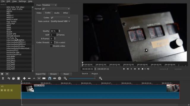 Shotcut 🔴 Save/Export AVI, MPG, FLV, GIF, MP4, WEBM, MOV, MP3 etc. смотреть онлайн