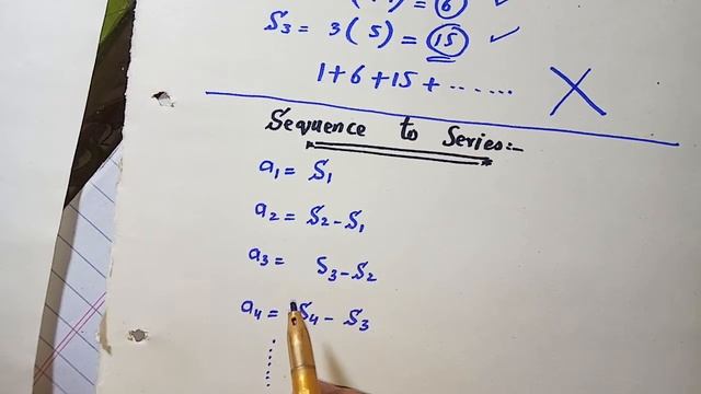 Sequence. How to convert a sequence into series. смотреть онлайн