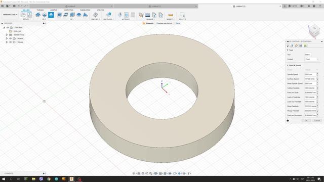 Тестова модель для ЧПУ в Fusion360 смотреть онлайн