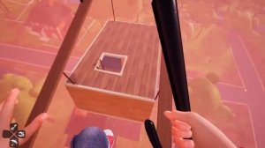 Привет Сосед акт 3 двойной прыжок