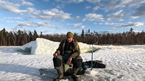 Крайняя зимняя рыбалка сезона Онежское озеро