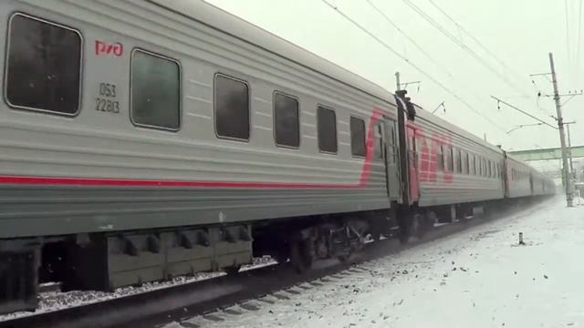 ЧС2к-893 с поездом №382 "Москва - Грозный" смотреть онлайн