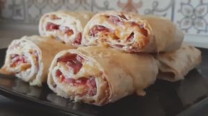 ОДИН из ЛУЧШИХ Рецептов РУЛЕТА из ЛАВАША с начинкой в ДУХОВКЕ