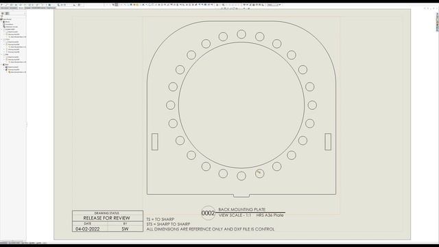 Solidworks Saturday - Pump - Sample Bracket, generating drawing from multibody part (very detailed! смотреть онлайн