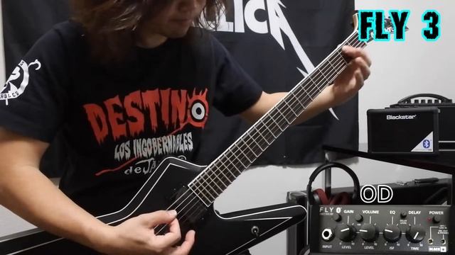 BOSS KATANA Mini VS Blackstar FLY 3 Metal Sounds смотреть онлайн