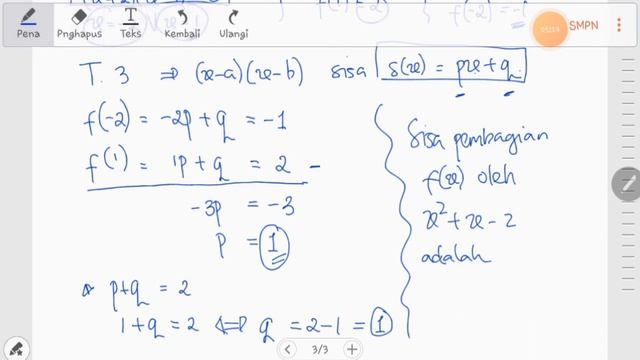 Teorema Sisa Polinomial смотреть онлайн