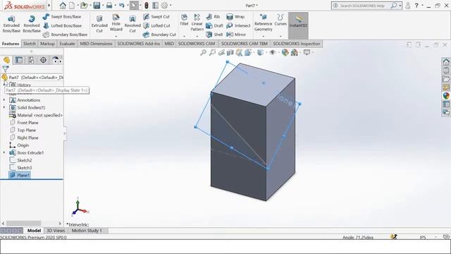 SOLIDWORKS 2020 | Exercise # 17 смотреть онлайн