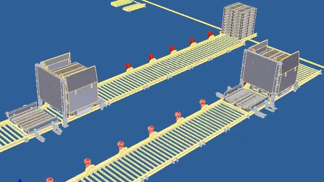Pallet handling system смотреть онлайн