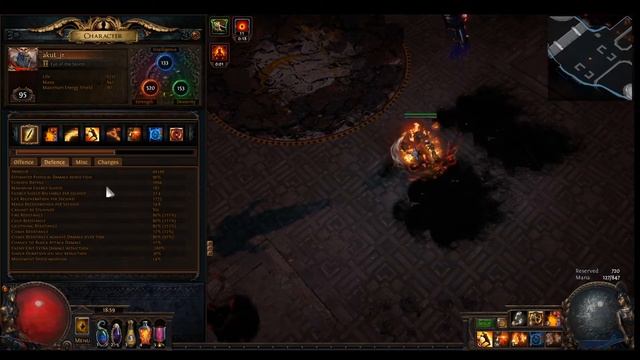 path of exile 3.9, jugg molten strike nebuloch tank test vs awakener смотреть онлайн