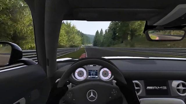 Assetto Corsa | POV | Racing | Nurburgring Nordschleife| Mercedes-Benz SLS AMG | High Speed Lap |
