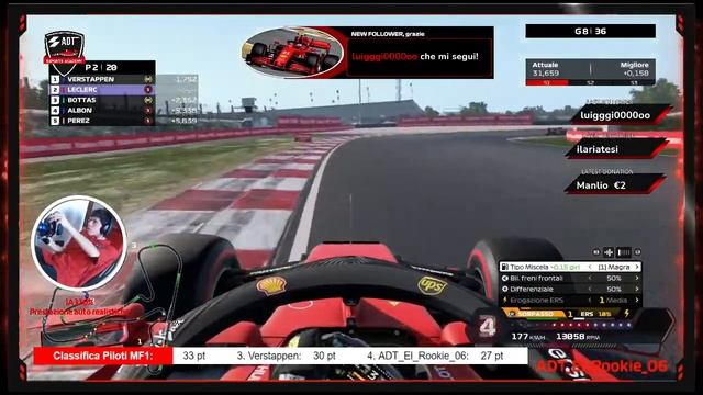 [ITA][PS4] F1 Sim Driver Ferrari as high as possible. IA 110%. Realistic car performance. смотреть онлайн