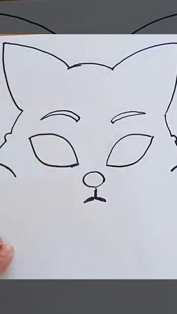 كيف ترسم قناع قطة ||How to draw a cat mask смотреть онлайн