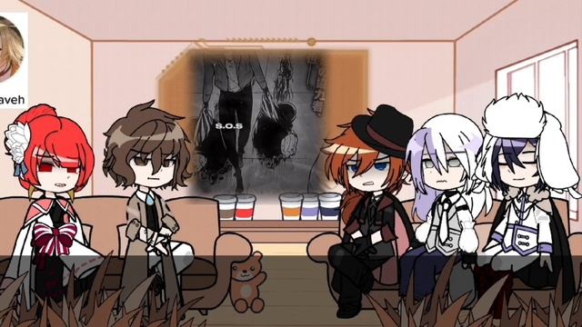 bsd react to Chuuya Nakahara / Реакция бсд на Чую Накахару (manga spoilers) /🇺🇸/🇷🇺/ перезалив(( смотреть онлайн