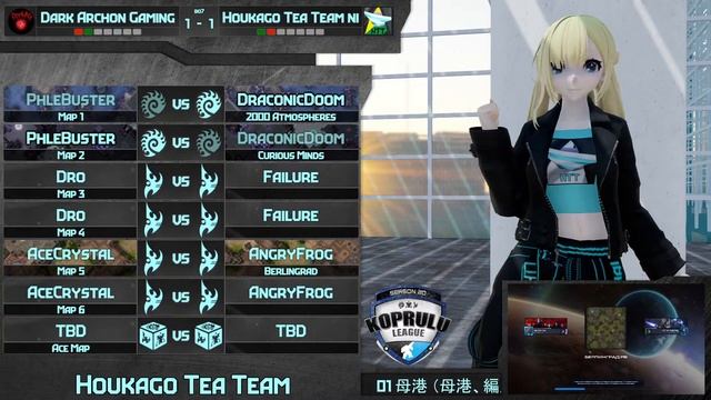 [CW] Kohai HTT vs Dark Archon Gaming (Koprulu#21) смотреть онлайн