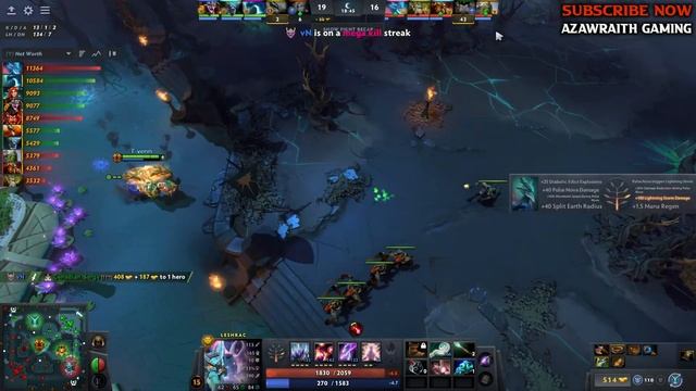 100% Pure Damage 1v5 Run Them Down Crazy AOE Pulse Nova Hard Carry Leshrac Dota 2 смотреть онлайн