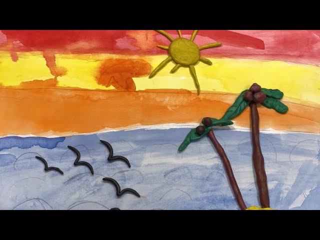 «Полосатые стихи» - мультфильм своими руками / сказки для детей / мультипликация смотреть онлайн