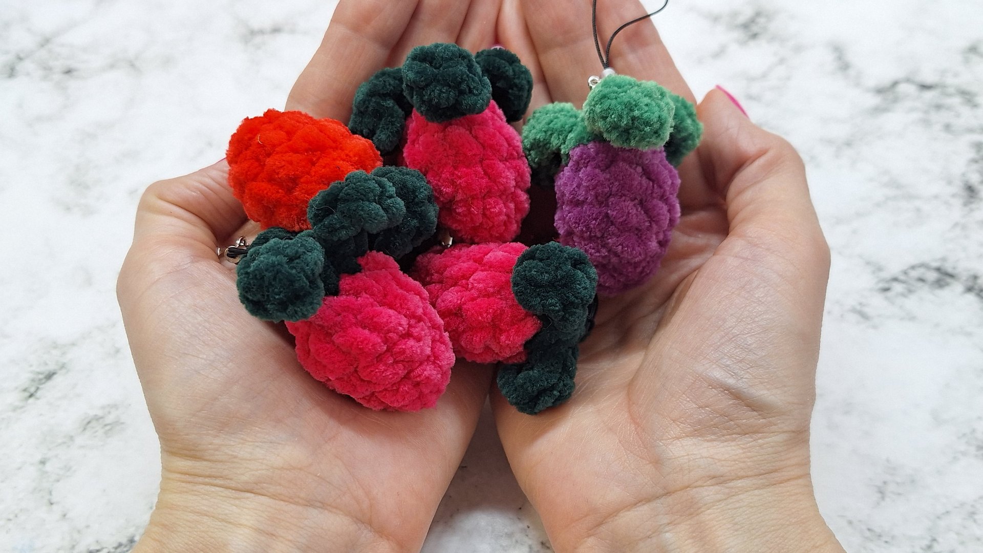 МК ягодка крючком// МК малинка крючком/МК ежевика крючком// Как связать ягодку крючком//Мастер-класс смотреть онлайн