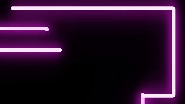 square flowing purple neon light frame on black background. pink seamless line moving animation. смотреть онлайн