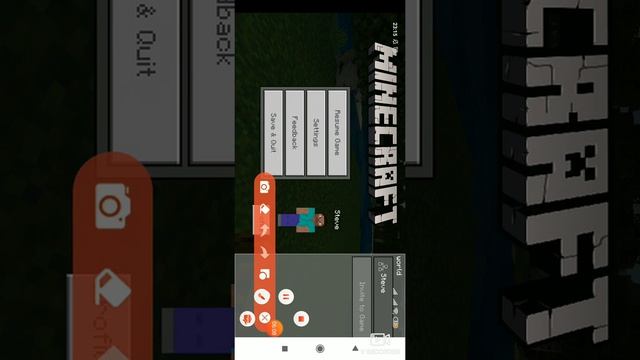 Minecraft play on mobile apk 1.0.14 смотреть онлайн
