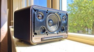 Edifier D32 - Fabric Cover Removed! «NICE BASS DRIVER & DUAL TWEETERS!!»