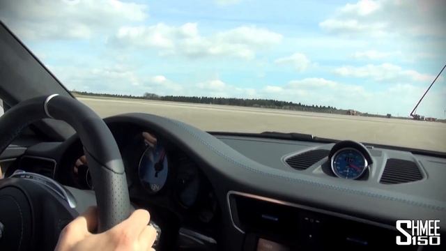 TechArt 911 Turbo S - Accelerations on a Runway