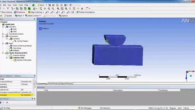 Ansys contact pressure смотреть онлайн