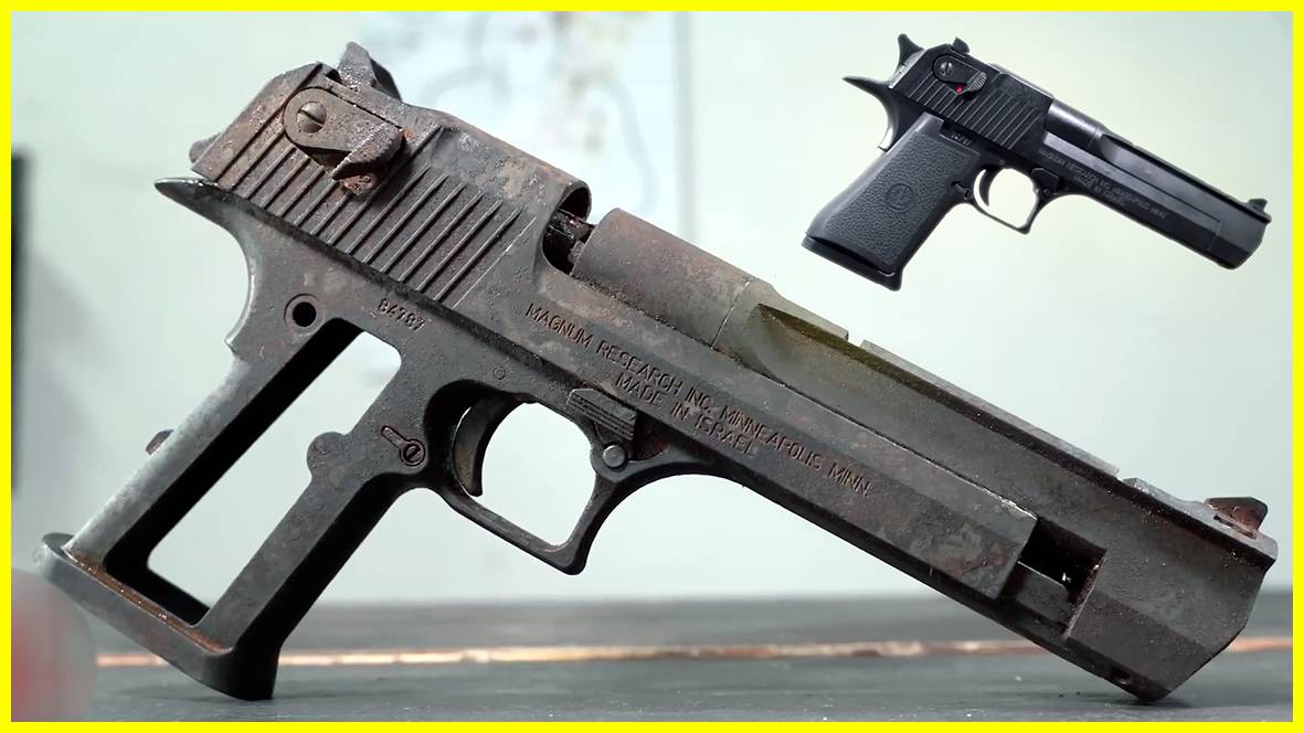 Реставрация пистолета Desert Eagle смотреть онлайн