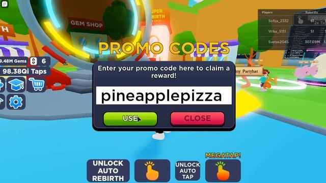 CODES IN 3 GAMES! I КОДЫ В 3 ИГРАХ!