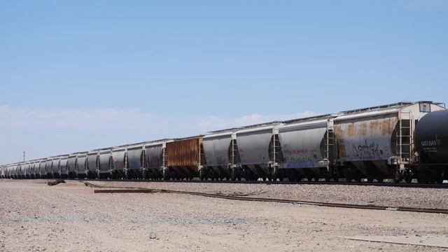 Ed's Railfanning Video # 101 UP 7489 WB LOCAL MANIFEST TRAIN MP 737 NEEDLES SUB смотреть онлайн