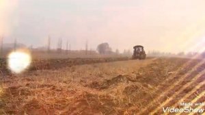 МТЗ 1025.2 с плугом.