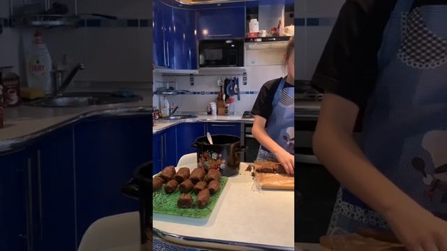 Пирожное картошка. Вкусно!