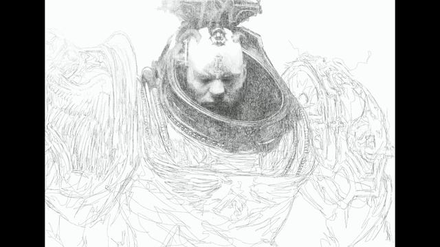 Digital Drawing Sketch of a WH40K Procreate Ipad смотреть онлайн