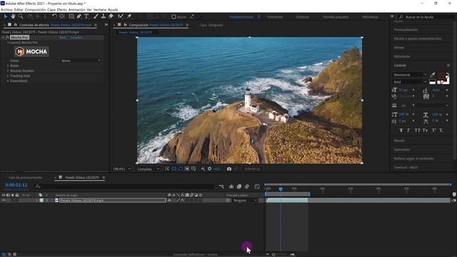 Hacer tracking o seguimiento en superficies que se deforman (3D) con Mesh Mocha pro en After effect смотреть онлайн