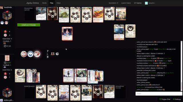 L5R Online World Cup, Canada (action_johnny) vs First Nation (Coyote, mercurial jester) смотреть онлайн