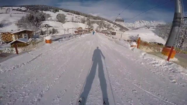 GoPro: Ski fahren ⛷ - Skiing at Hochkönig - Hinterthal, Dienten, Mühlbach - Österreich (GoPro HD) смотреть онлайн