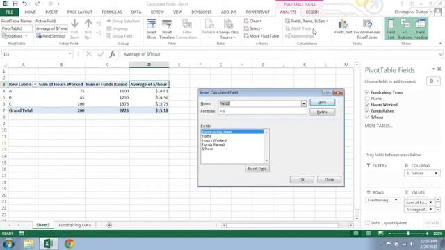 Excel Maven Session #6: Calculated Pivot Fields смотреть онлайн