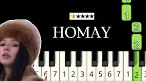 Homay - ПРОСТОЙ РАЗБОР на фортепиано - сыграй за час, даже не зная нот