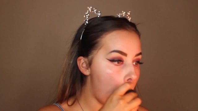 Red Smoky Halo Eye Tutorial! | princess lili смотреть онлайн