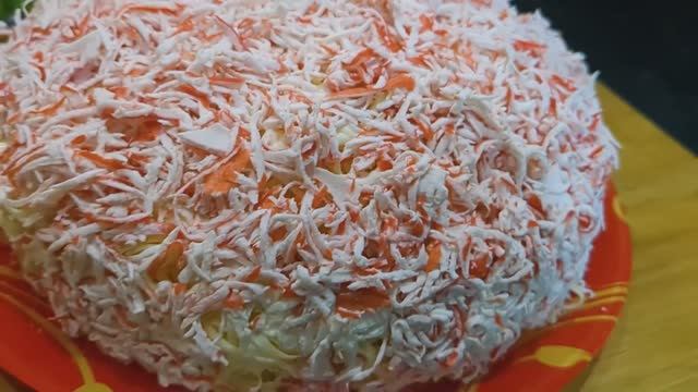 Такой салат съедят за минуту, очень вкусный и простой в приготовлении! смотреть онлайн