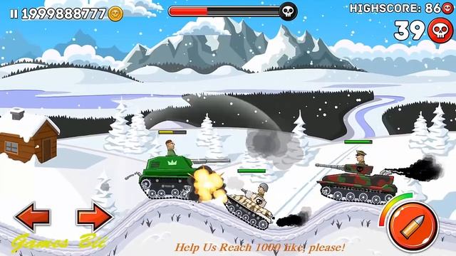 Hills of steel TITAN TANK vs 2560 TANKS - Games bii смотреть онлайн