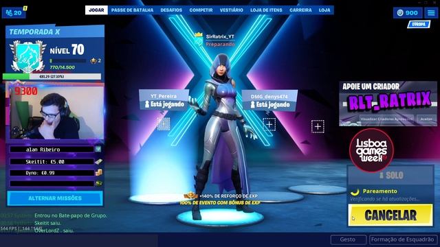 🔴 LIVESTREAM FORTNITE 🔴 SIGA SIGA ATÉ A SHOP 🔥 GLOW SKIN 50€ 🔥 смотреть онлайн