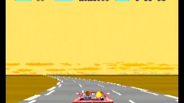 Outrun - Arcade Longplay (Complete Run) - SEGA 1986