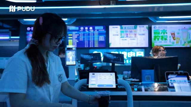 PuduBot 2: Optimizing Item Delivery in Entertainment Venues | Pudu Robotics смотреть онлайн