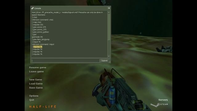 Half-Life 1 excellent cheats смотреть онлайн