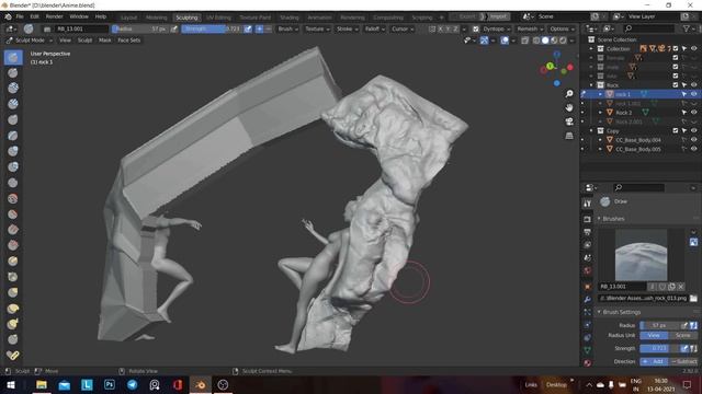 Road to noble city Timelapse - Concept art in blender #3d #3dart смотреть онлайн