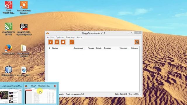 MegaDownloader V1.7.1 + Parche 2017 (Descarga Sin Límite)